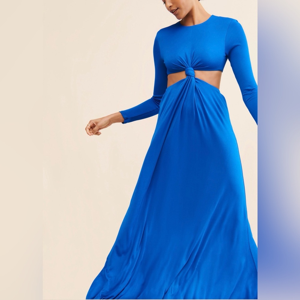 FARM Rio Knotted Cut Out Maxi Dress - Picture 3 of 12